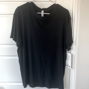 Lululemon Black All Yours Tee - Size 10